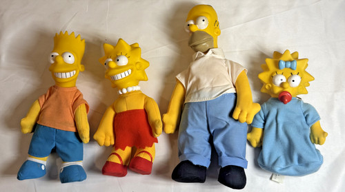 Simpson lotto di 4 bambole - i,