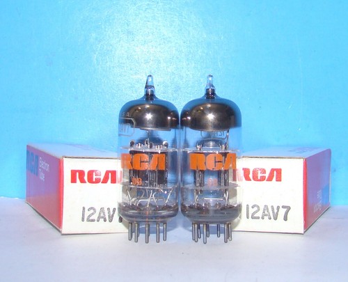 12av7 nos rca - 12av7, audio
