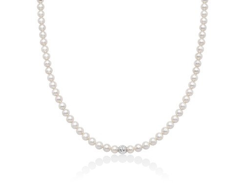 Collana girocollo perle miluna - girocollo,