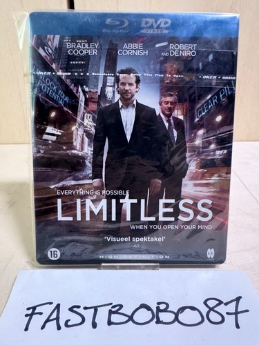 Limitless blu ray steelbook - limitless, blu-ray