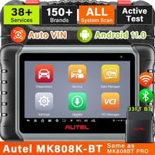AUTEL MaxiCOM MK808K-BT MK808BT PRO Strumento Diagnostica Test Attivo Bluetooth