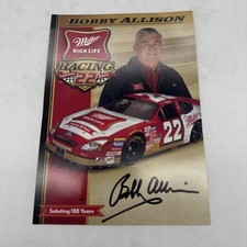 Carta Bobby Allison NASCAR Cup
