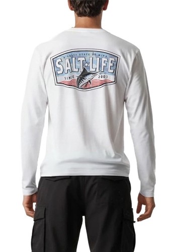 Maglietta salt life manica - maglietta,