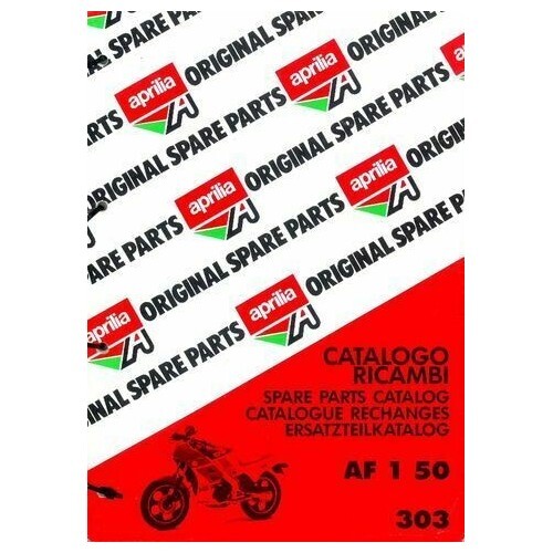Catalogo ricambi aprilia af1 - ricambi,