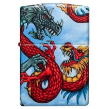 ACCENDINO ZIPPO DRAGON DESIGN