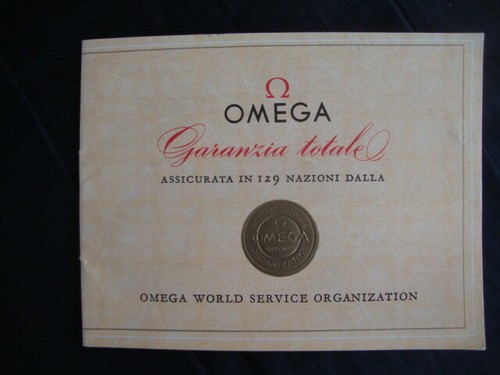 Garanzia totale omega anni - omega,