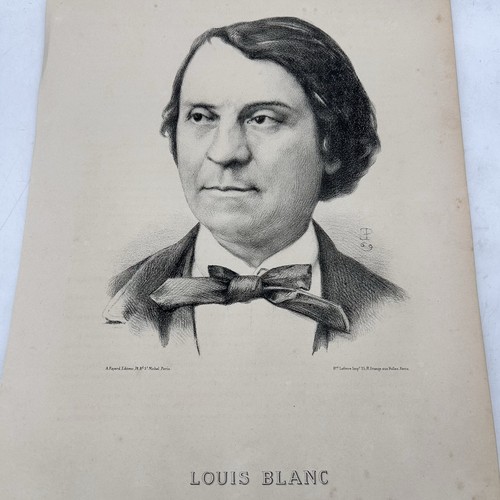 Stampa ritratto louis blanc - ritratto,