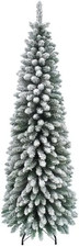 Albero Di Natale Innevato Slim