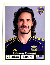 Adesivo 2025-26 WORLD SOCCER STARS #009 EDINSON CAVANI Boca Juniors