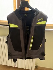 AIRBAG PER MOTO MAB V3 MOTOAIRBAG GILET FAST LOCK SOPRA GIACCA GRIGIO TG. M