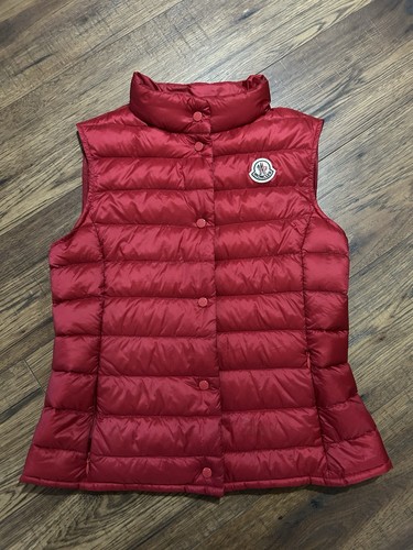 Gilet moncler rosso - gilet,