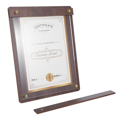 Cornice espositore certificati - cornice,