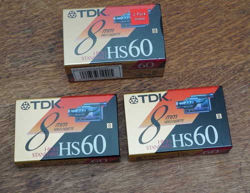Videocassetta tdk hs60 8mm - hs60, ~