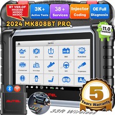 Autel MaxiCOM MK808BT PRO OBD2 Diagnostic Bluetooth Scanner Up of MK808S FCA SGW