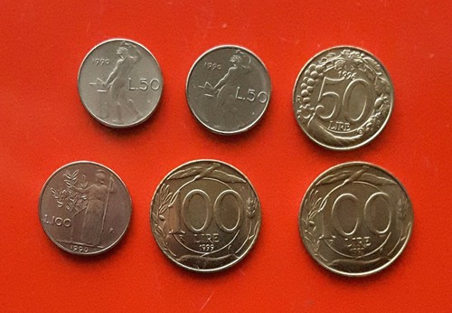 Lire 1990 orecchio - lire,