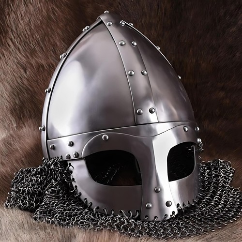 Elmetto guerriero medievale - elmetto,