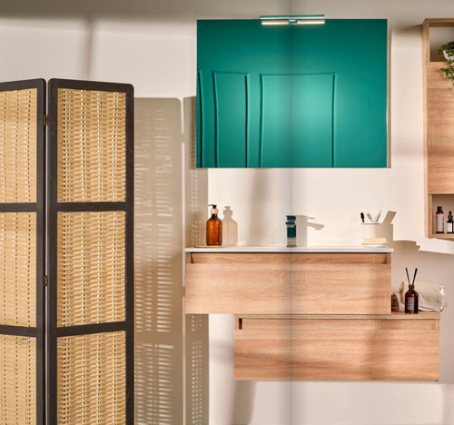 Arredo bagno sospeso moderno - bagno,