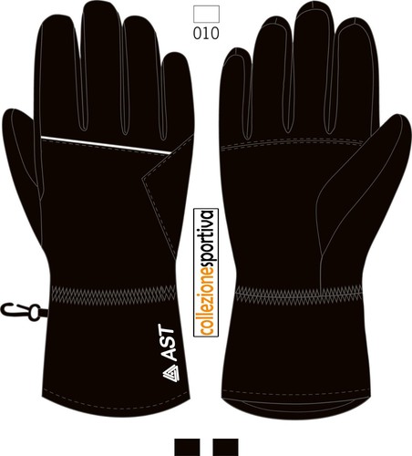 Guanti neve sci astrolabio - guanti,