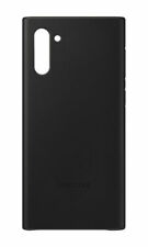 Back Cover Pelle Originale Samsung EF-VN970LBEGWW Galaxy Note 10 N970 Nero