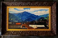 Dipinto olio impressionista