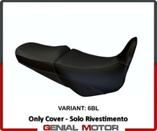 Rivestimento sella Vigevano Nero (BL)T.I..per HONDA VARADERO 1000 1999 > 2011