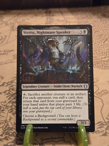 Mtg sivriss nightmare speaker - sivriss,,