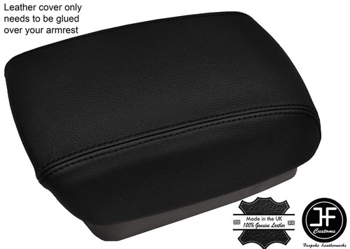 Black stitching armrest lid - stitching,