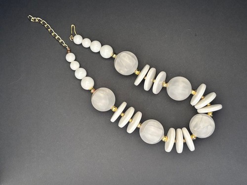 Collana perle bianche - collana,