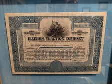 certificato azionario USA