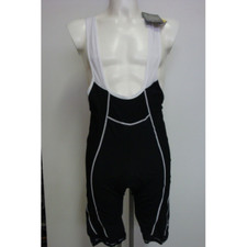 Salopette Bici Bicicletta MTB DEKO Maya Fondello 3D Nero Bianco TG. XXL