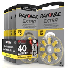 40 Batterie PILE RAYOVAC Extra