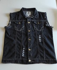 Giubbino Smanicato Gilet Jeans