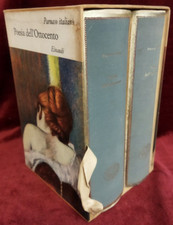 PARNASO ITALIANO - POESIA DELL'OTTOCENTO - I MILLENNI EINAUDI 1968 - 2 volumi