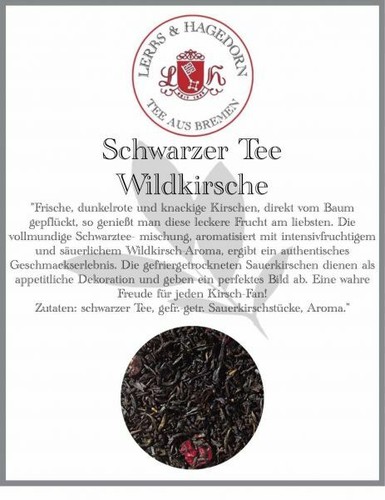 Tè nero ciliegia selvatica - , 1