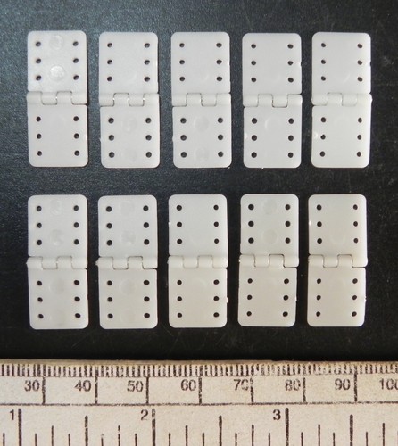 Cerniere nylon bianco con - in,