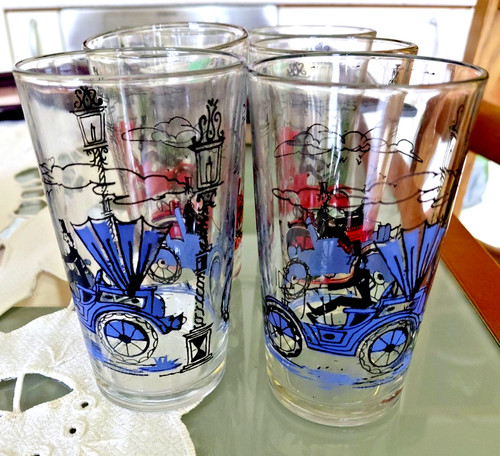 Bicchieri vintage anni 60 - vintage,