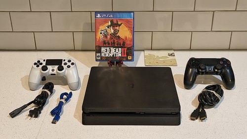 Sony playstation ps4 slim - playstation, 4