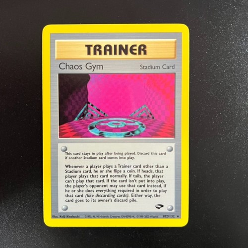 Pokemon card chaos gym - pokemon, 102/132