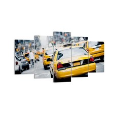 Quadro su Tela 160x85cm Taxi