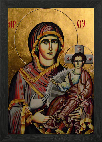 Madonna delle tre mani - delle, poster