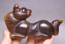 Statua 9 cm unica vecchia Cina