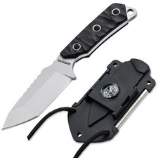 Coltello da collo BÖKER MAGNUM® sopravvivenza coltello EDC fisso 440A G10 02RY337