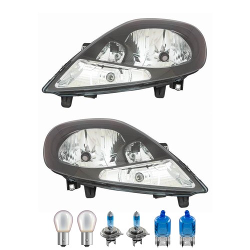Set fari neri inclusi - set,