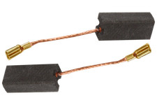 2x spazzole di carbone per