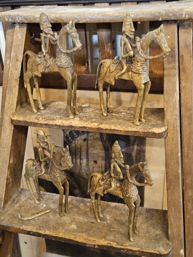 Figurines guerriers sur cheval - figurines,