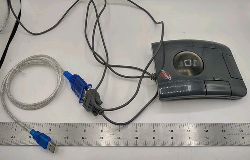 Mouse quasar grigio - grigio, trackball