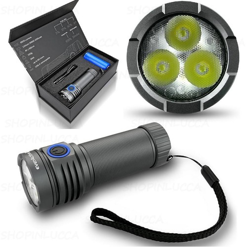 Torcia led ricaricabile - torcia,