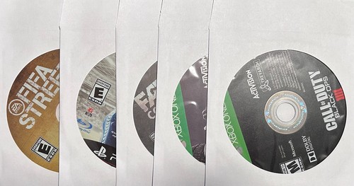 Disc only wii xbox 360 - only,
