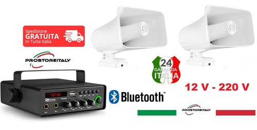 Impianto audio 12v 220v - impianto, 220v.per