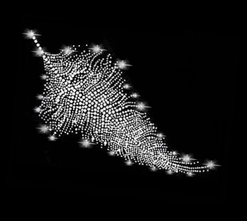 30x15 strass ornamento - xl,